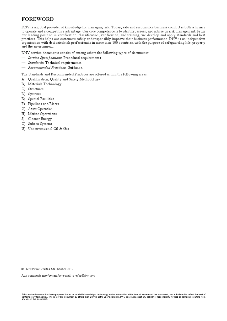 osb101_201210DNV海洋结构物设计规范MetallicMaterials钢制材料规范_第2页