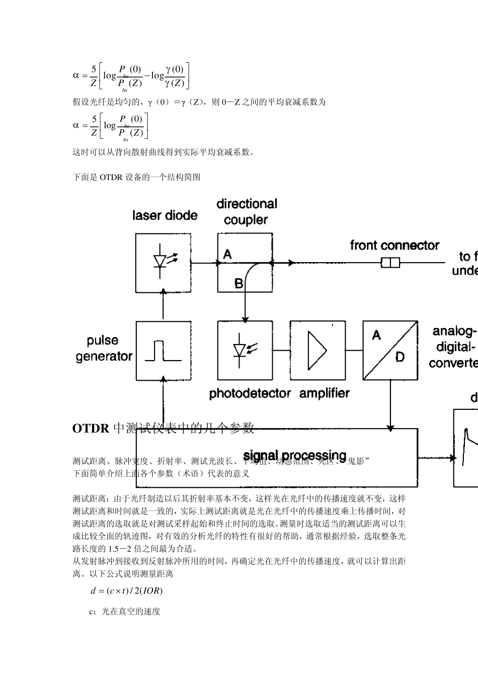 OTDR的原理和重要参数(术语)的说明_第3页