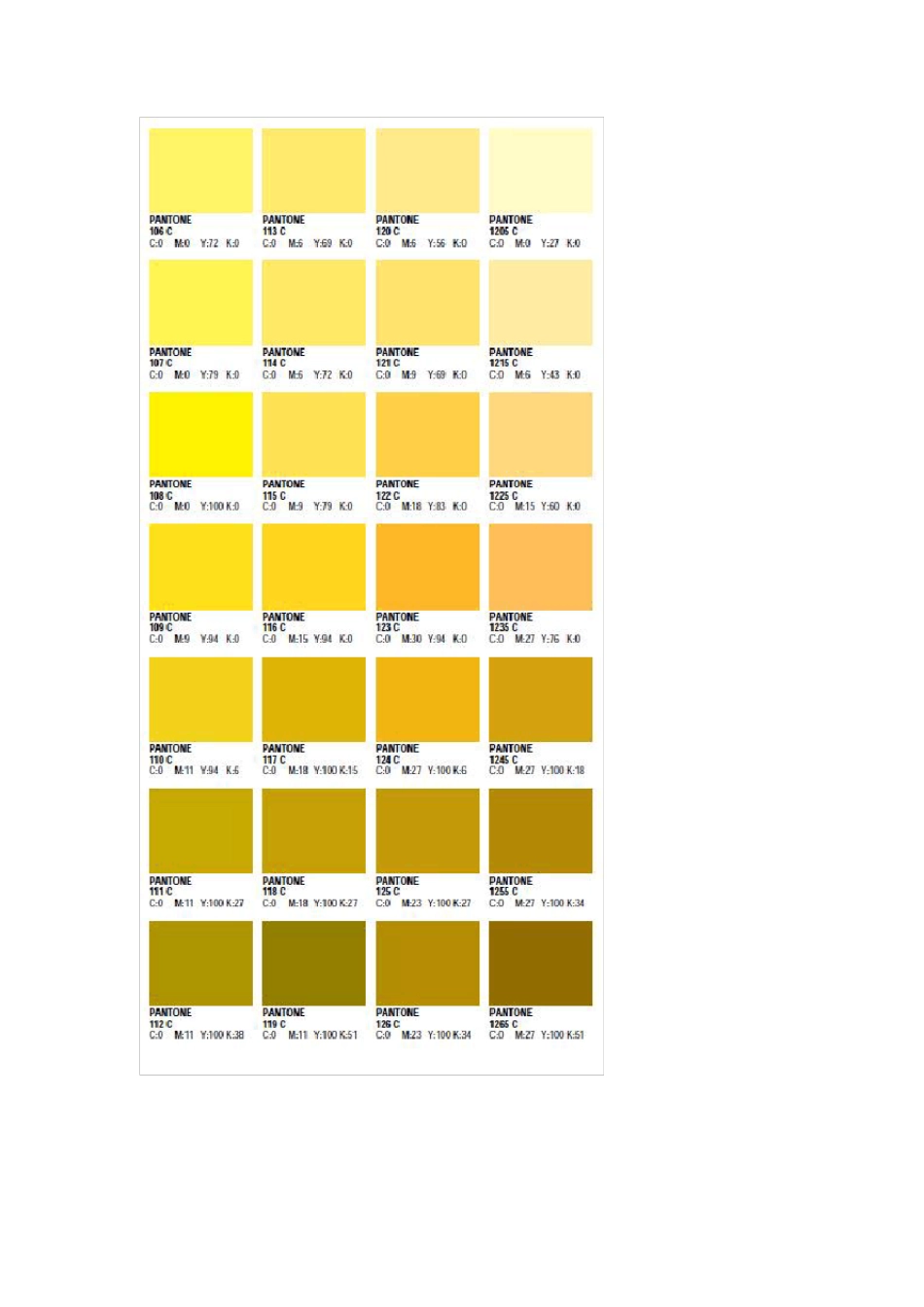 PANTONECOLOR对应CMYK值,很好用查询方法_第3页