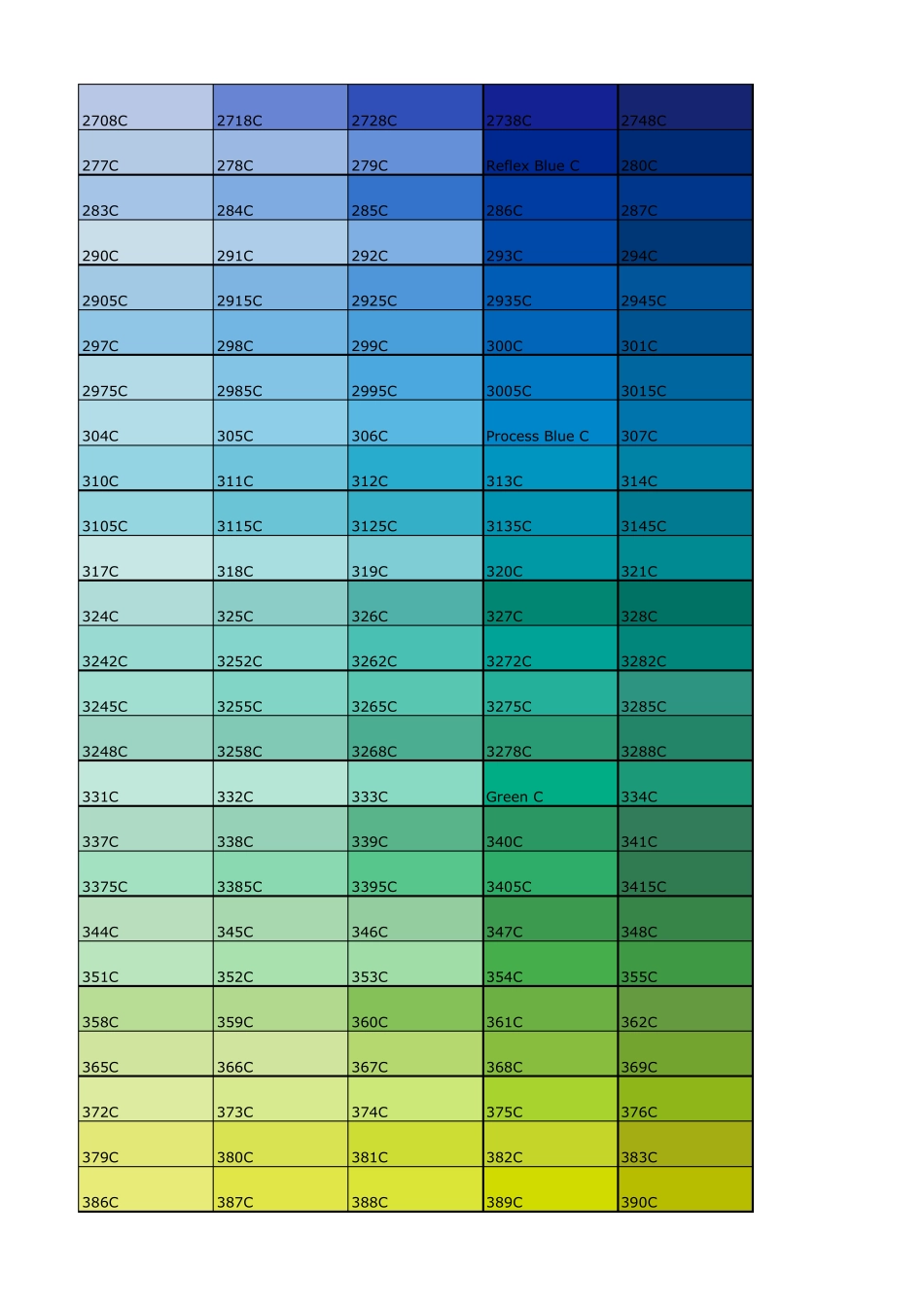 PANTONE国际色卡_第3页