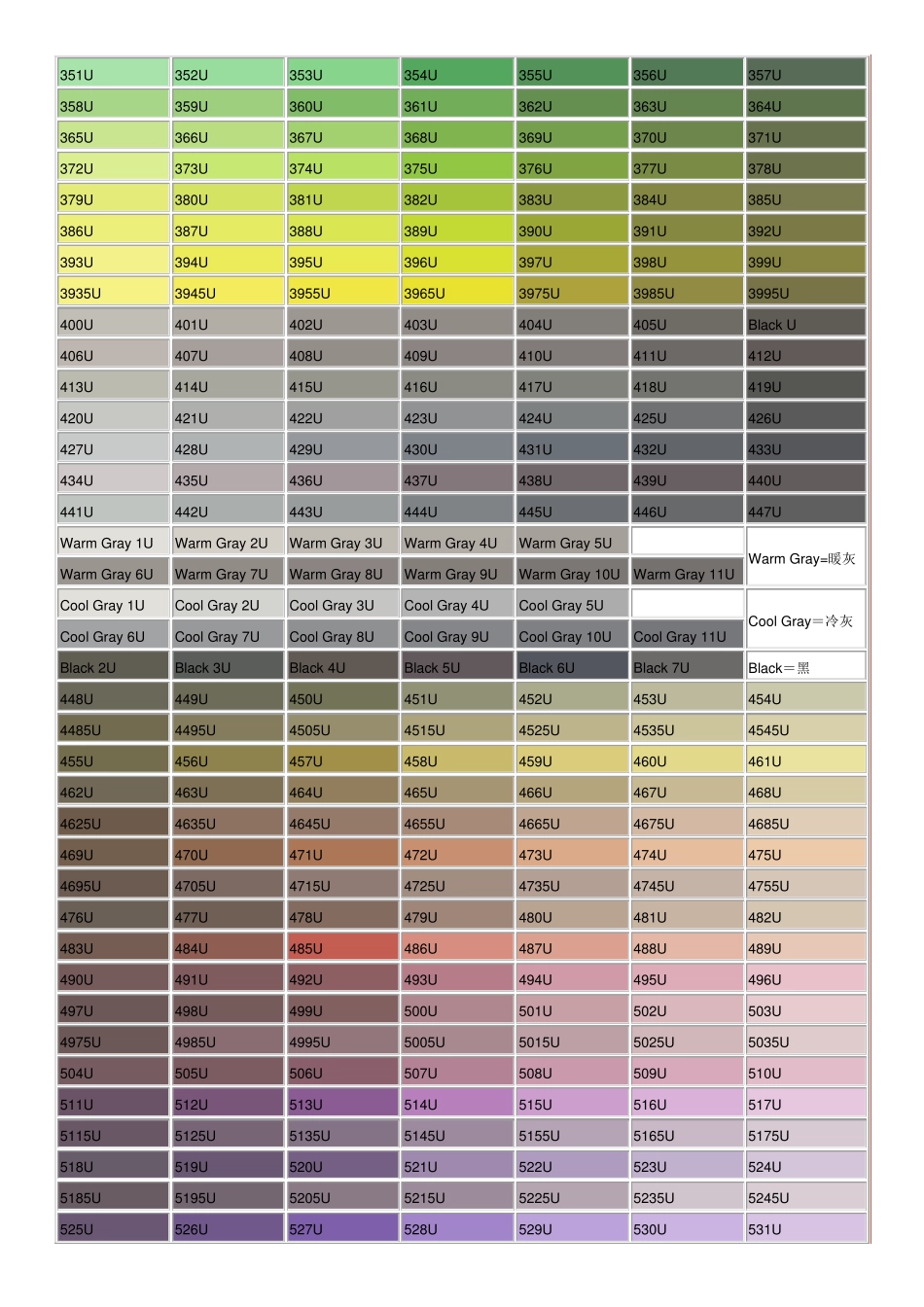 PANTONE国际色卡电子版_第3页
