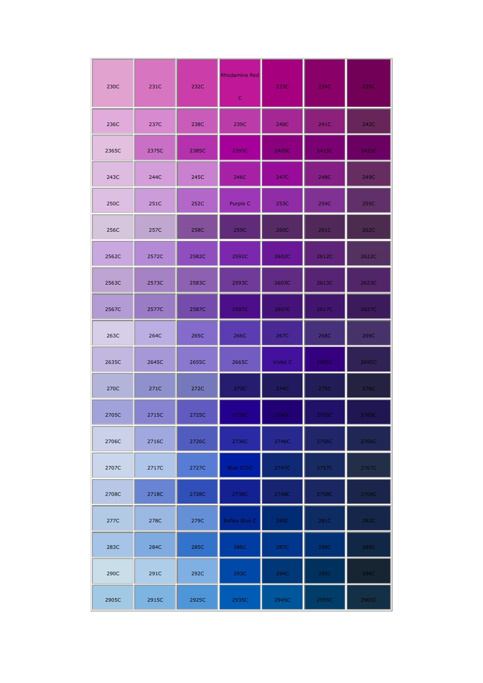 PANTONE色号查询[国际色卡C]_第3页