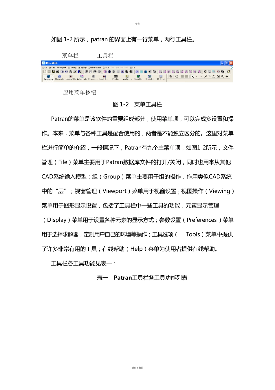 patran培训教材(有限元分析)_第3页