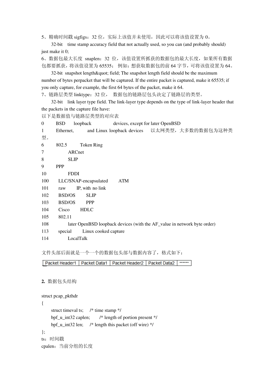 pcap文件格式_第2页