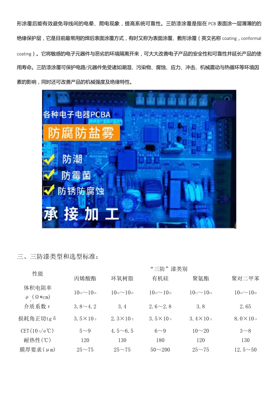 PCBA三防漆涂覆加工工艺介绍_第2页
