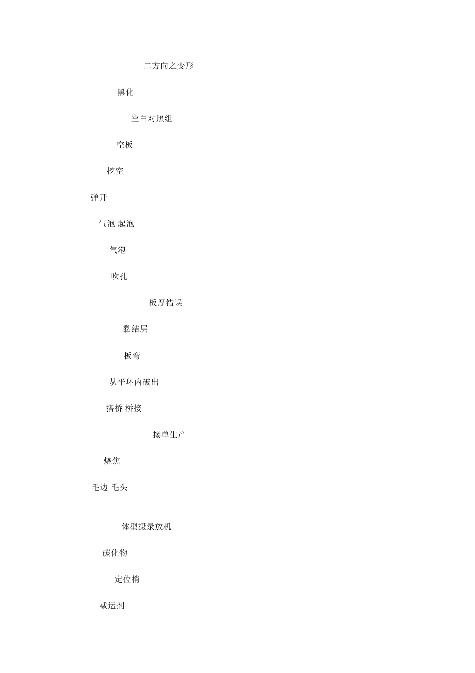 PCB行业最常用术语之中英文对照(按字母检索)_第3页