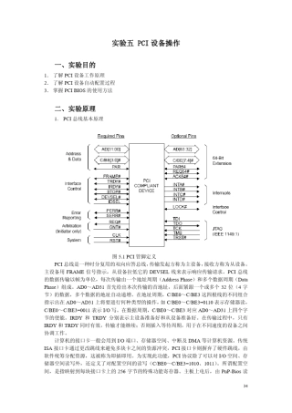 PCI设备操作