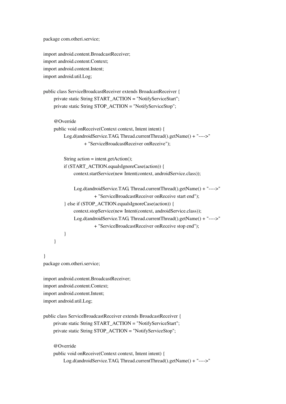 PC客户端与Android服务端的Socket同步通信_第2页
