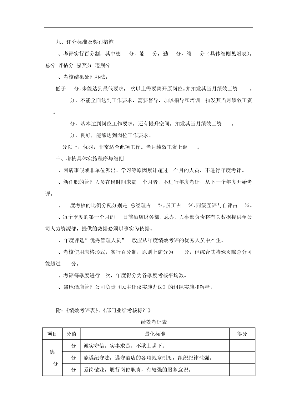 中层管理人员绩效考核办法(14P)_第3页