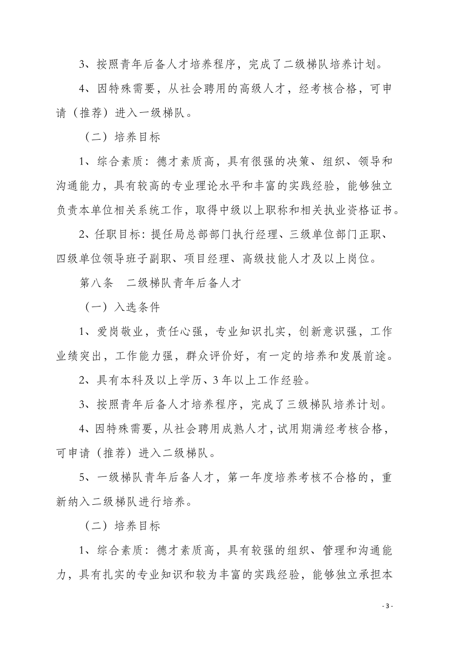 中建二局青年人才培养方案_第3页