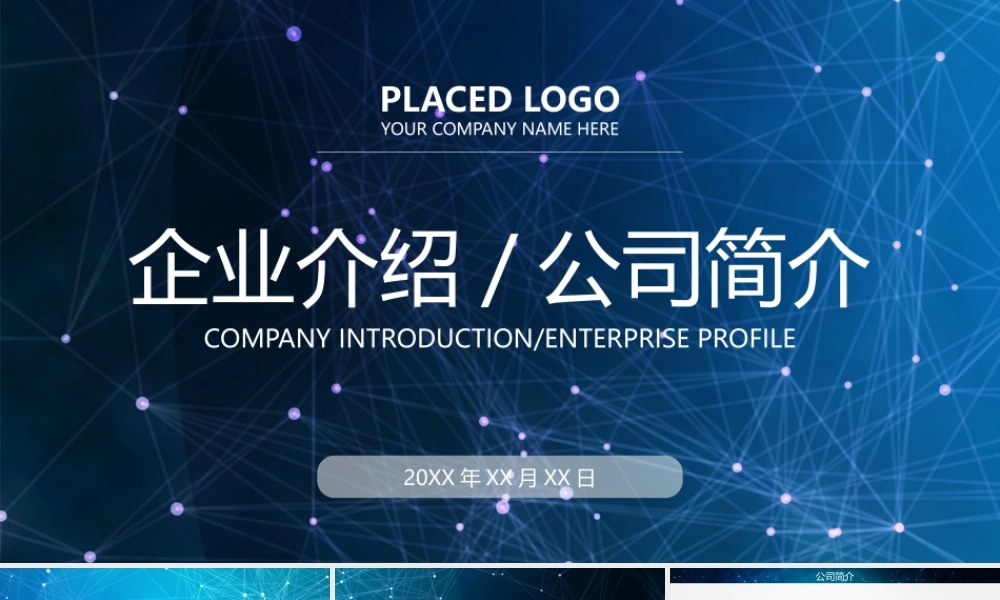 企业介绍公司简介