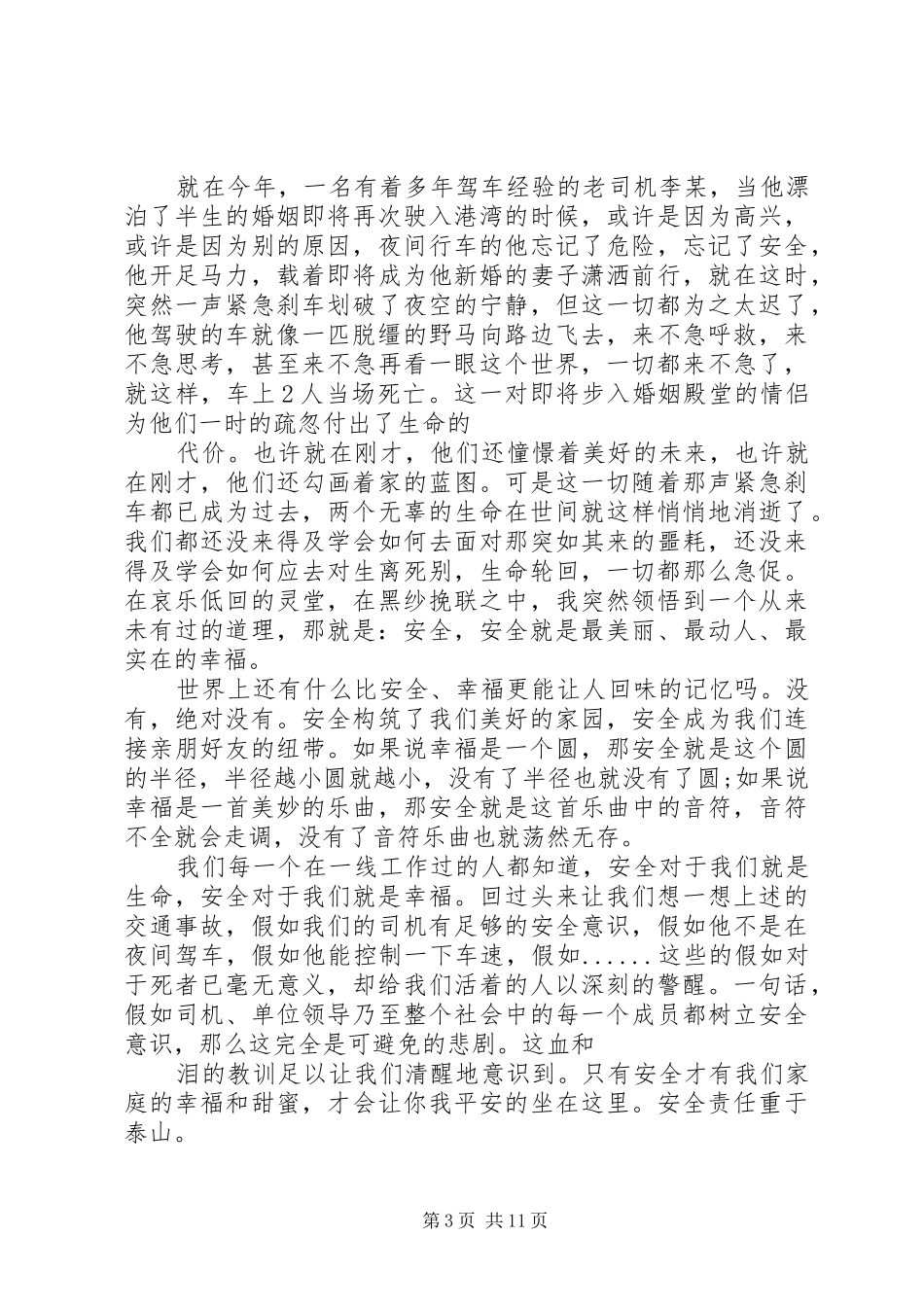 安全与责任演讲稿_第3页