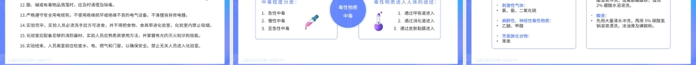 化学实验室安全使用教育