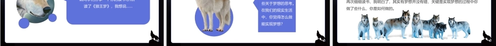 X狼王梦读书交流会课件