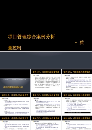项目综合案例分析5-质量控制(黑白)