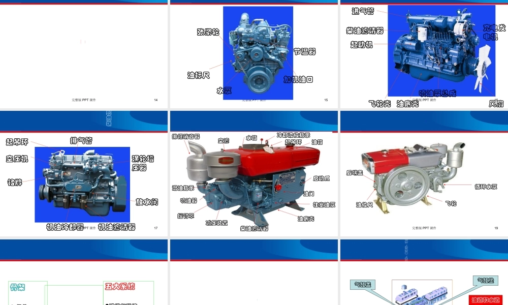 柴油发动机简介课件
