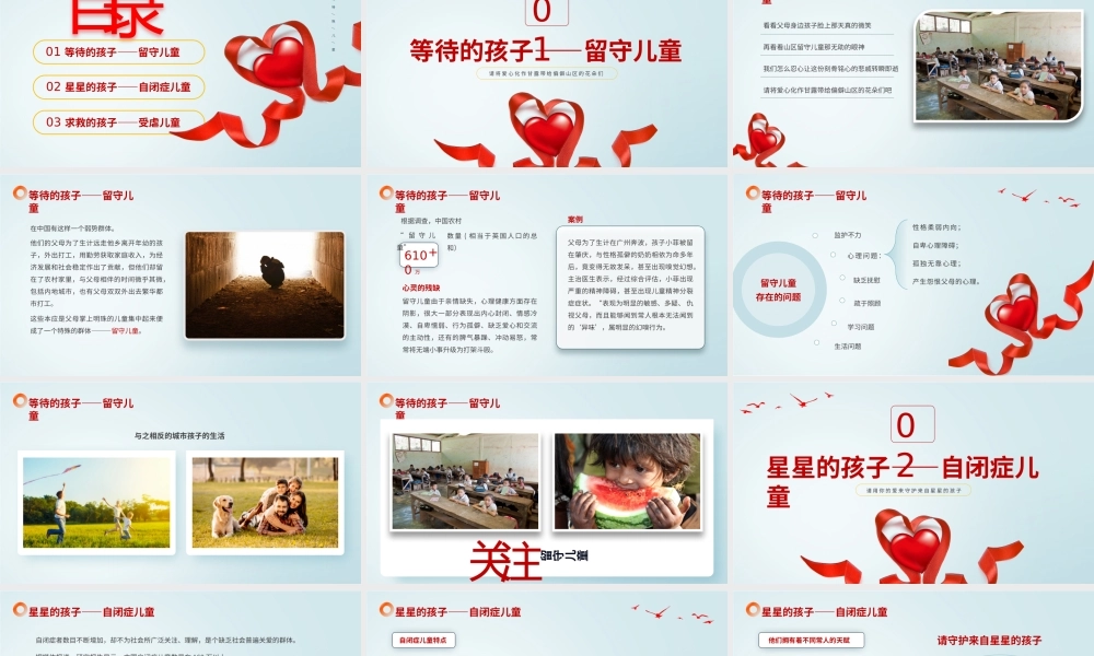 关爱特殊儿童课件