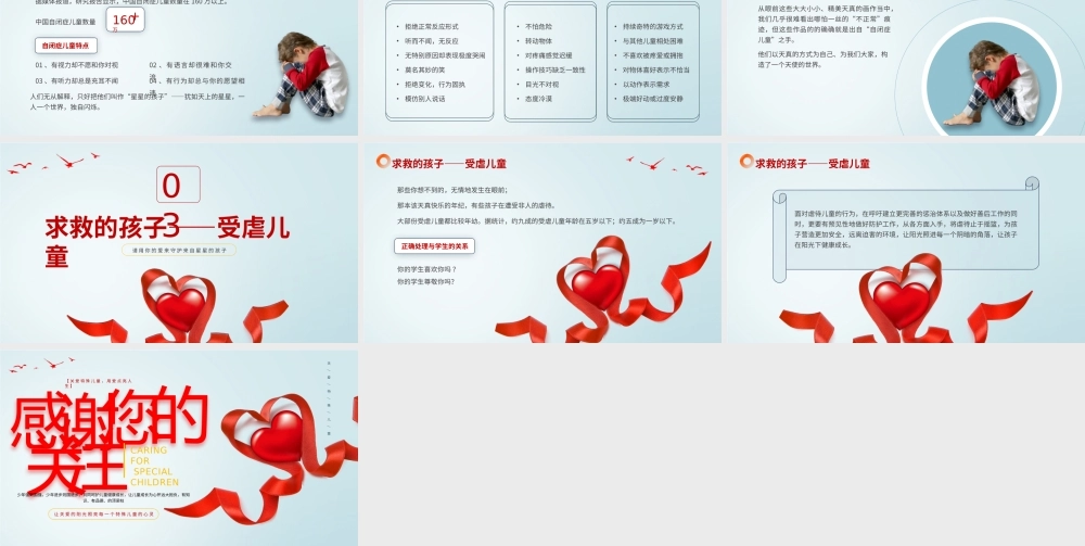 关爱特殊儿童课件