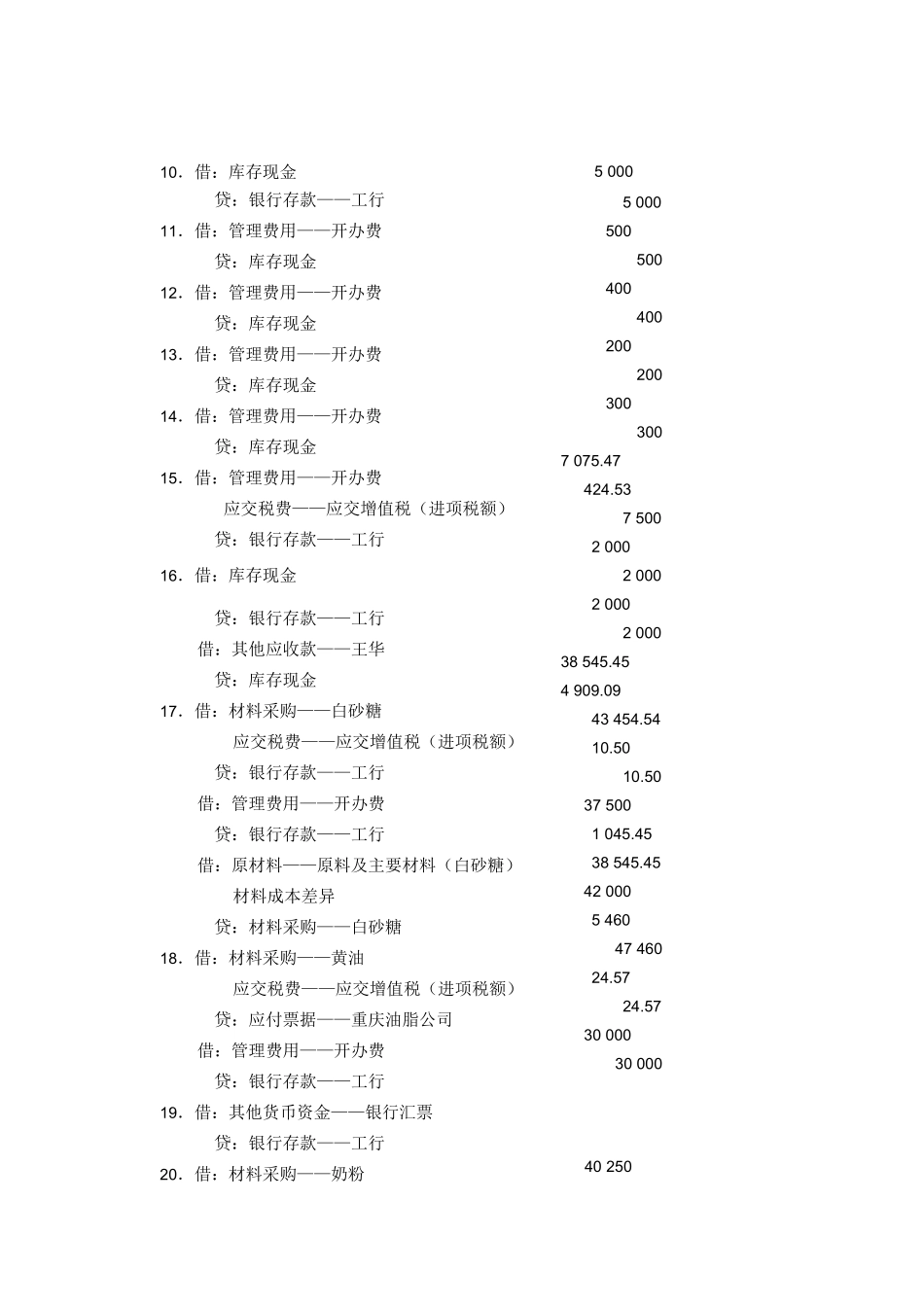 《会计综合实训》参考答案【2019年12月修订】_第2页