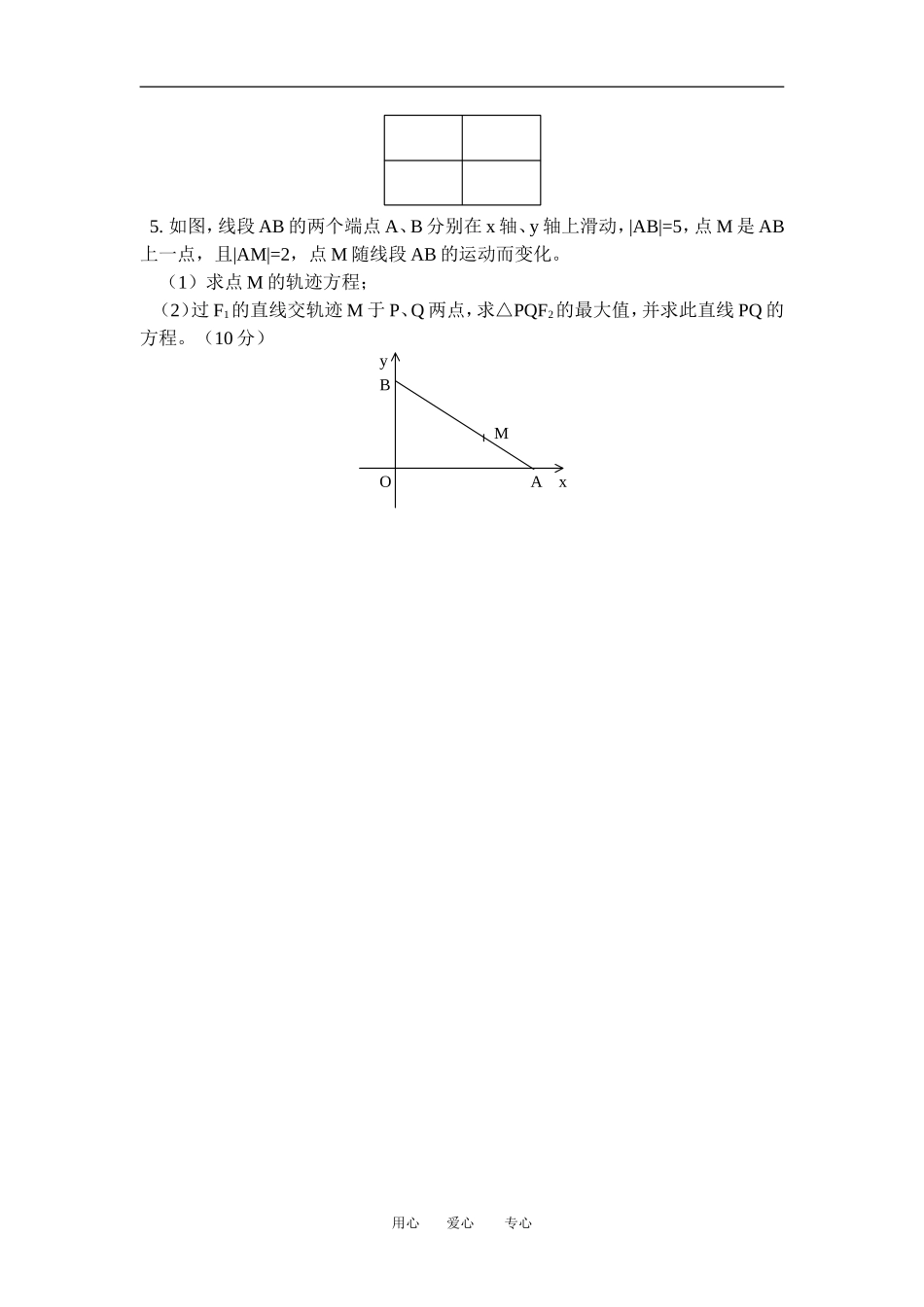 高二数学期末练习人教版知识精点_第3页