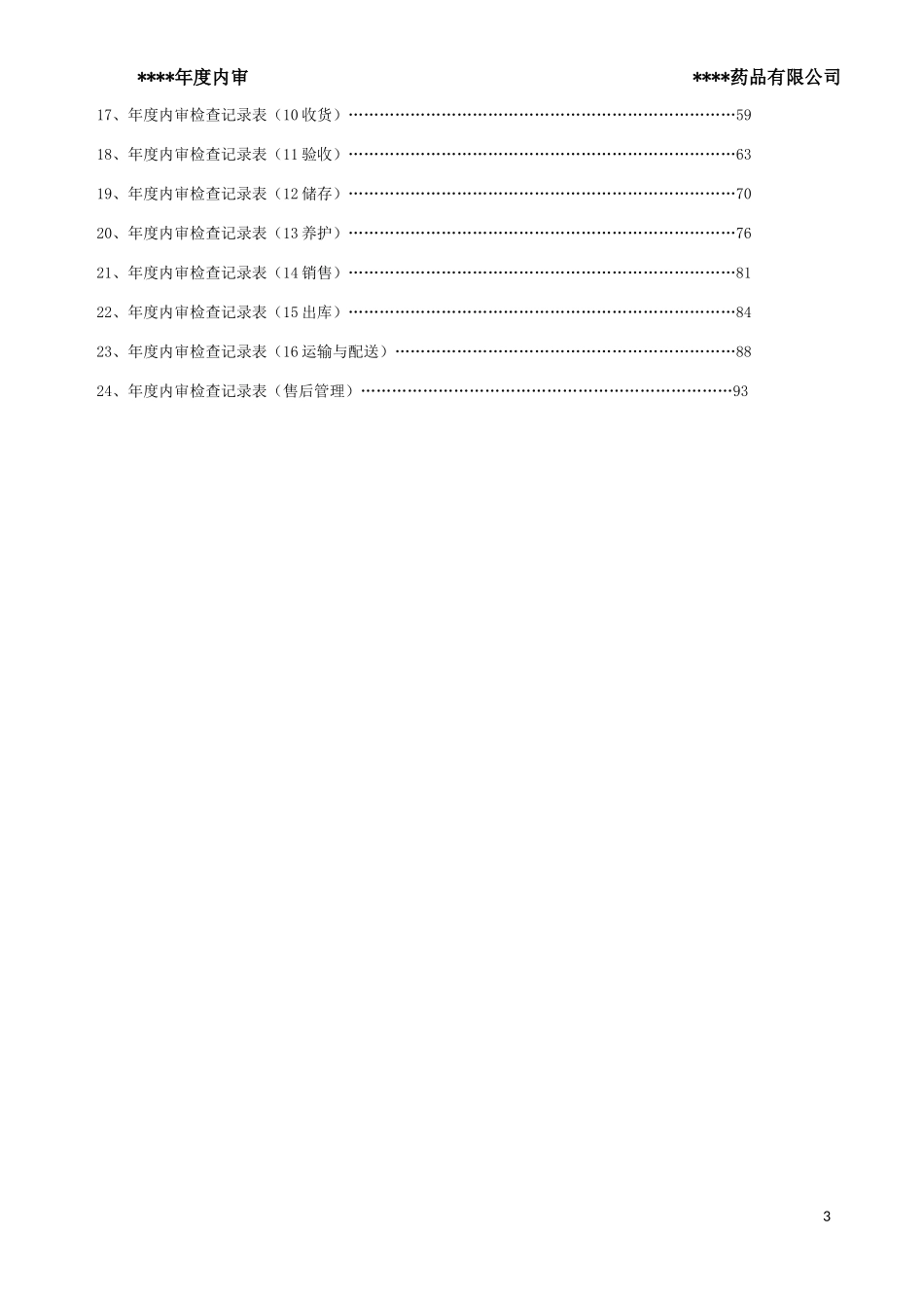 药品批发企业年度内审报告_第3页