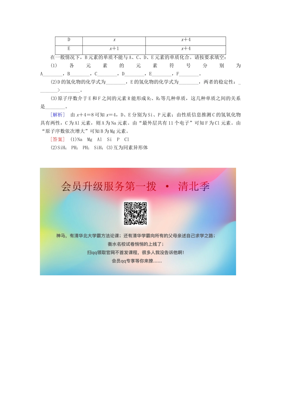 高中化学 课时分层作业6 同素异形现象与同分异构现象（含解析）苏教版必修2-苏教版高一必修2化学试题_第3页