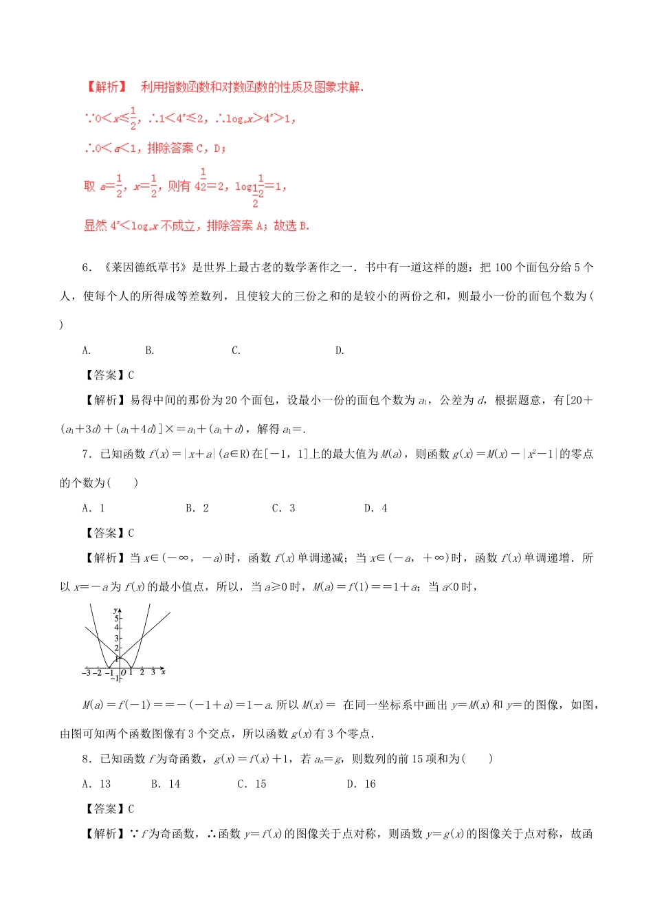 高考数学（深化复习命题热点提分）专题22 函数与方程思想、数形结合思想 文-人教版高三全册数学试题_第2页