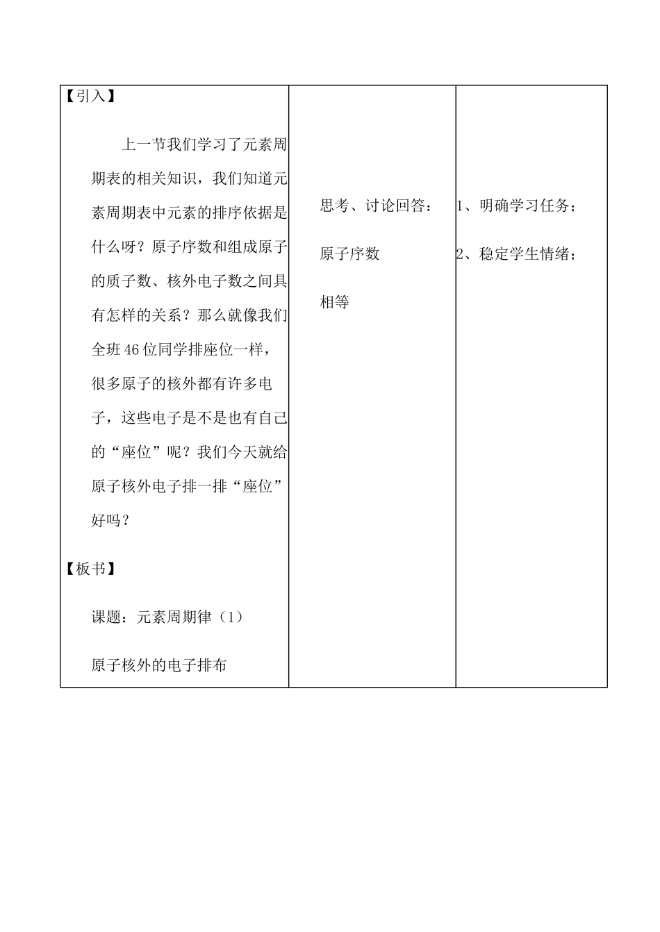 高一化学必修2 必修2 物质结构 元素周期律_第3页