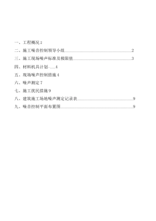 (整理)噪音控制方案