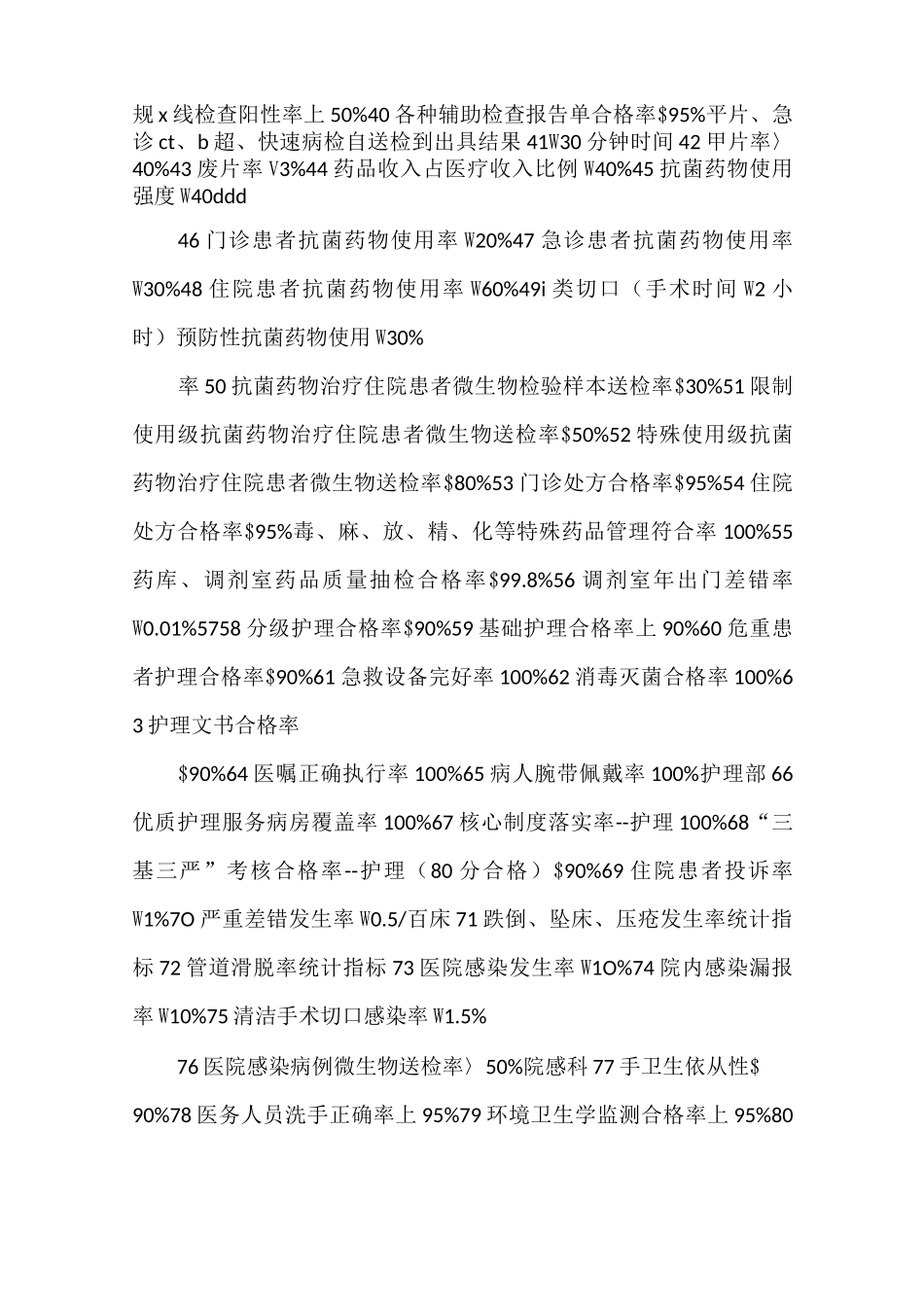 《医疗质量控制指标(二甲评审)2021》_第2页