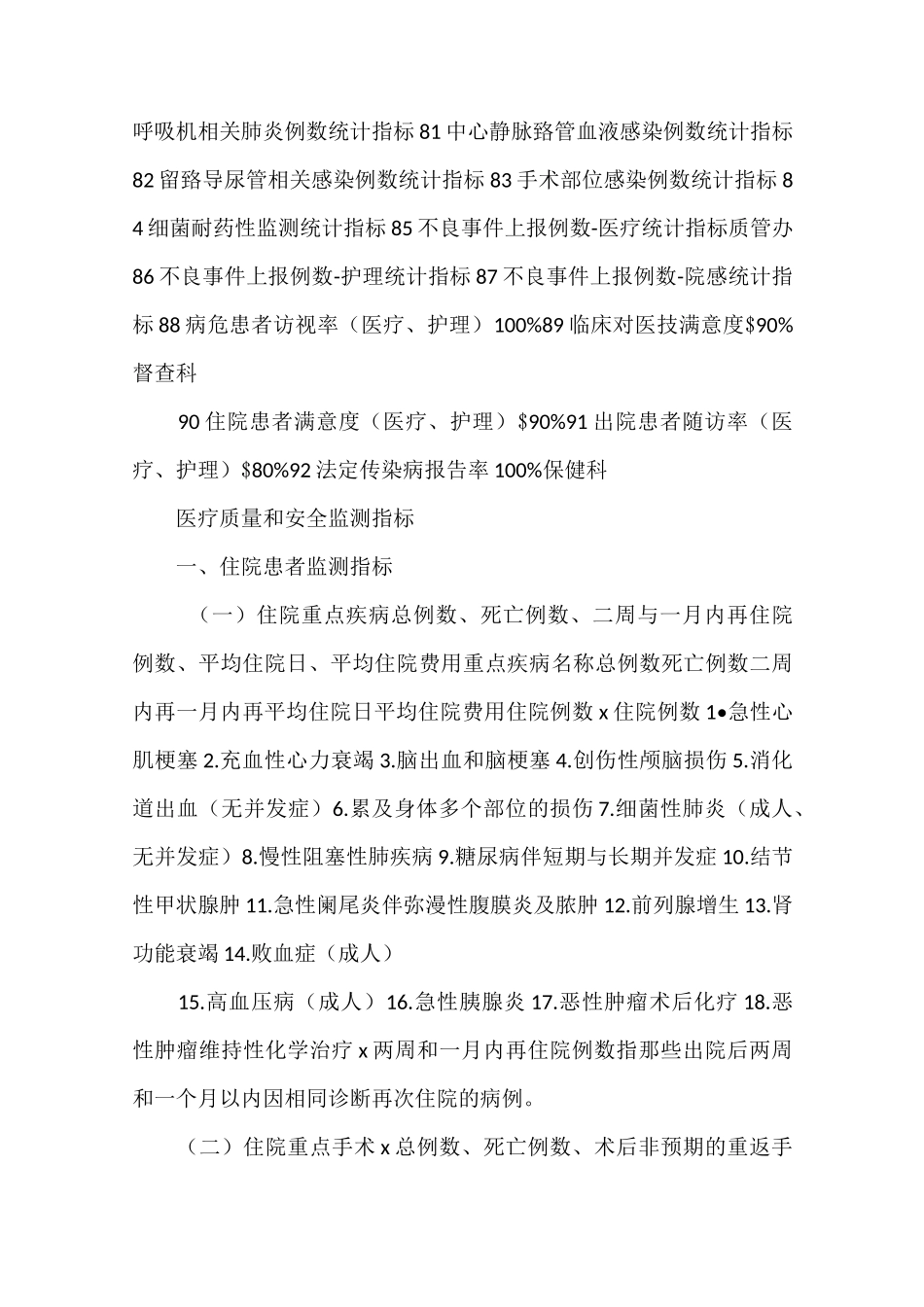 《医疗质量控制指标(二甲评审)2021》_第3页