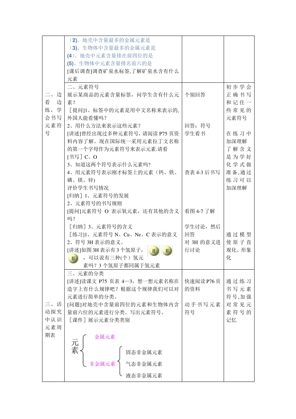 元素的教学设计_第3页