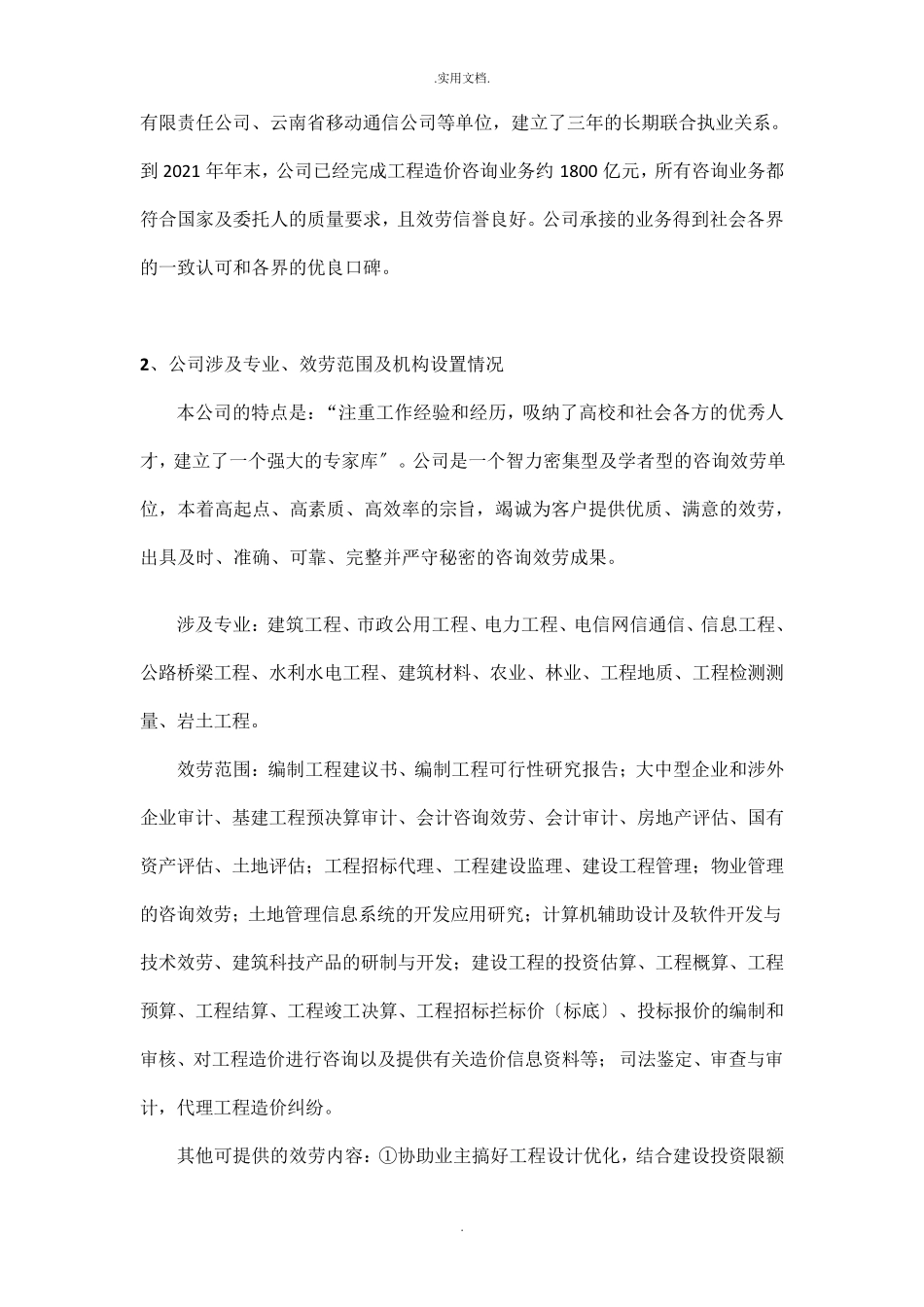 公司投标优势_第2页