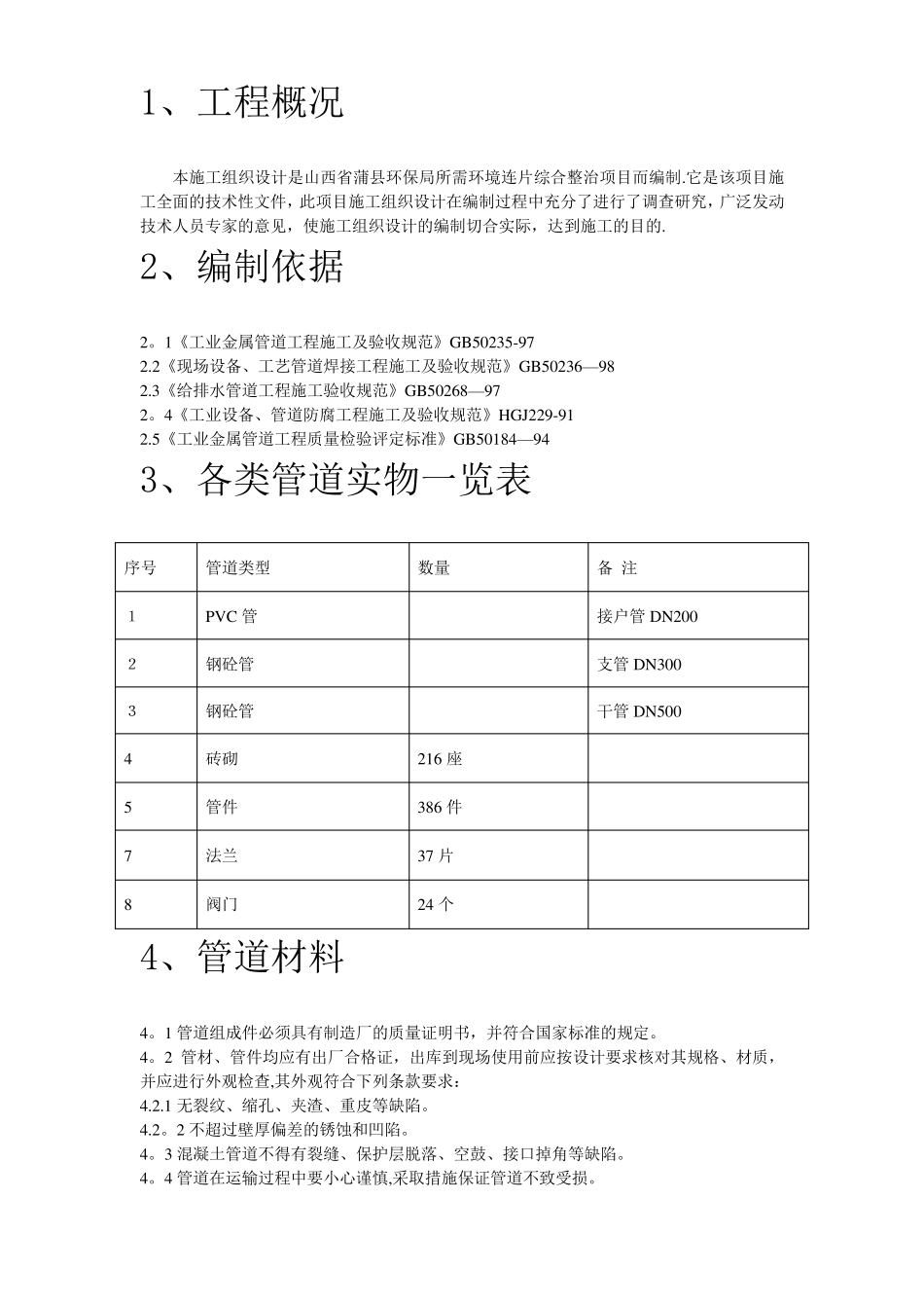 地下水管道施工方案_第2页