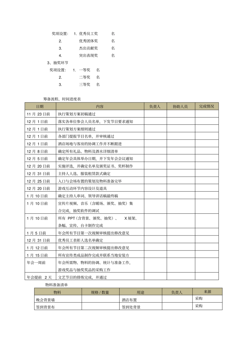 完整版,公司年会执行方案+细则_第3页