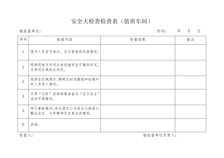 大排查大整治检查表_第2页