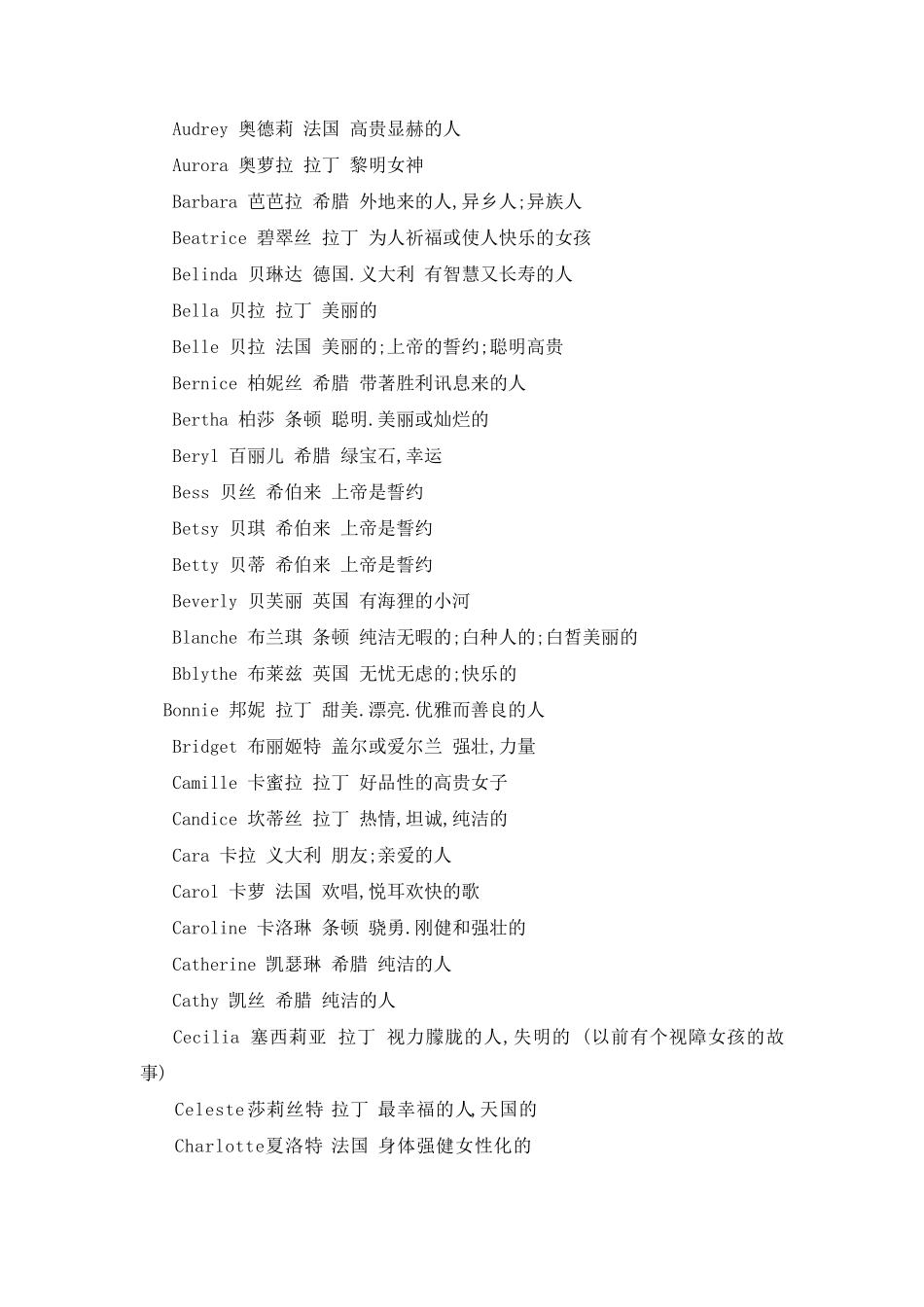 女生英文名字_第2页