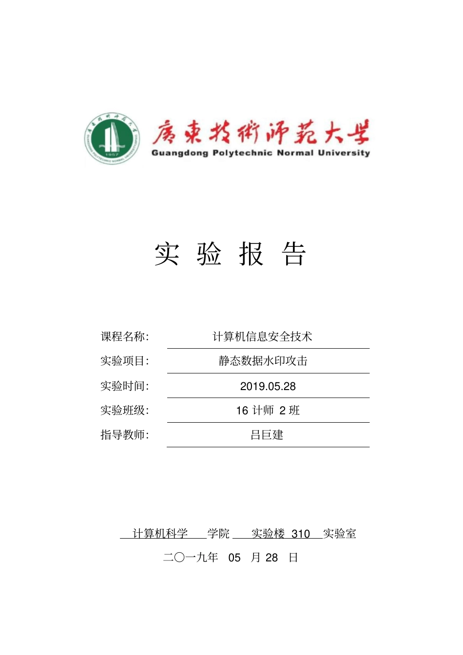 完整版0静态数据水印攻击_第1页