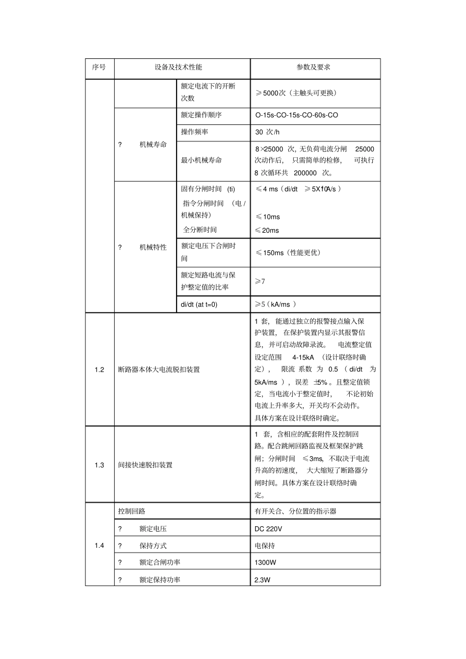 完整版1500V直流柜进线柜_第3页