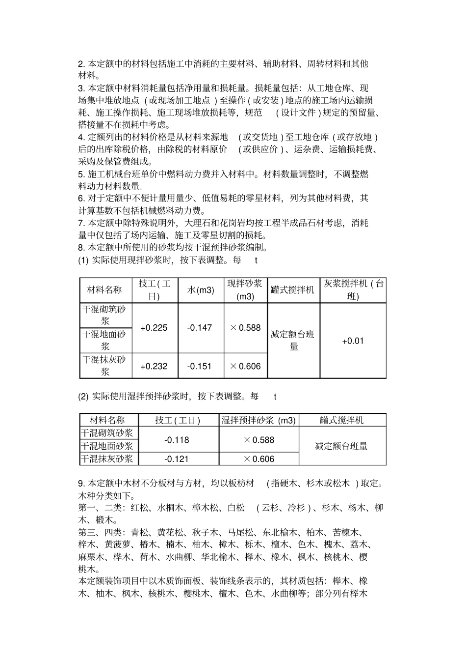 完整版2018定额说明土建和装饰_第2页