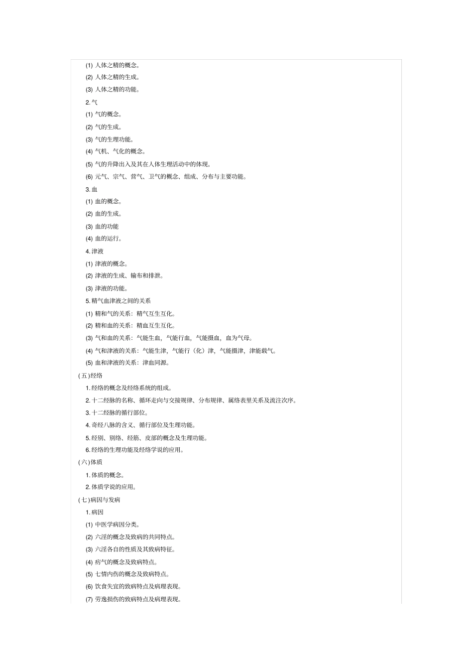 完整版2018考研中医综合大纲_第3页