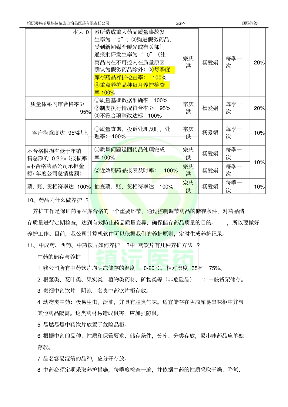 完整版8GSP检查员对养护人员现场提问_第3页