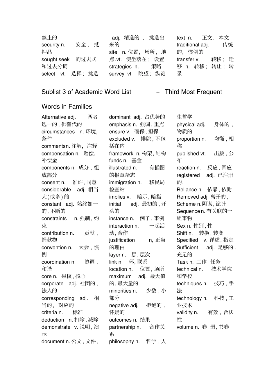 完整版ACADEMICLIST中文版本_第3页