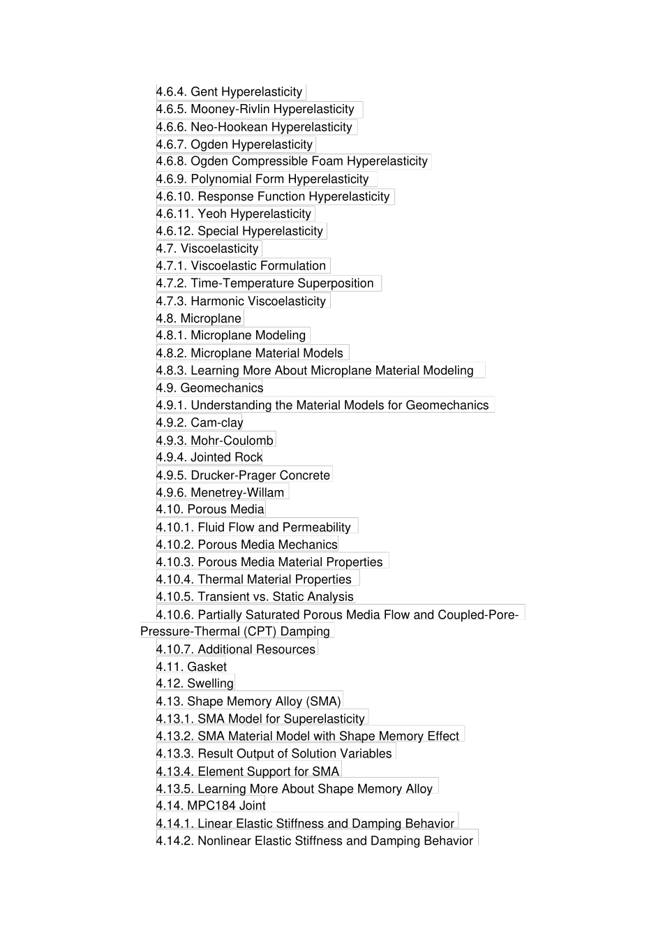 完整版ANSYS190帮助文件中材料参考MaterialReference_第2页