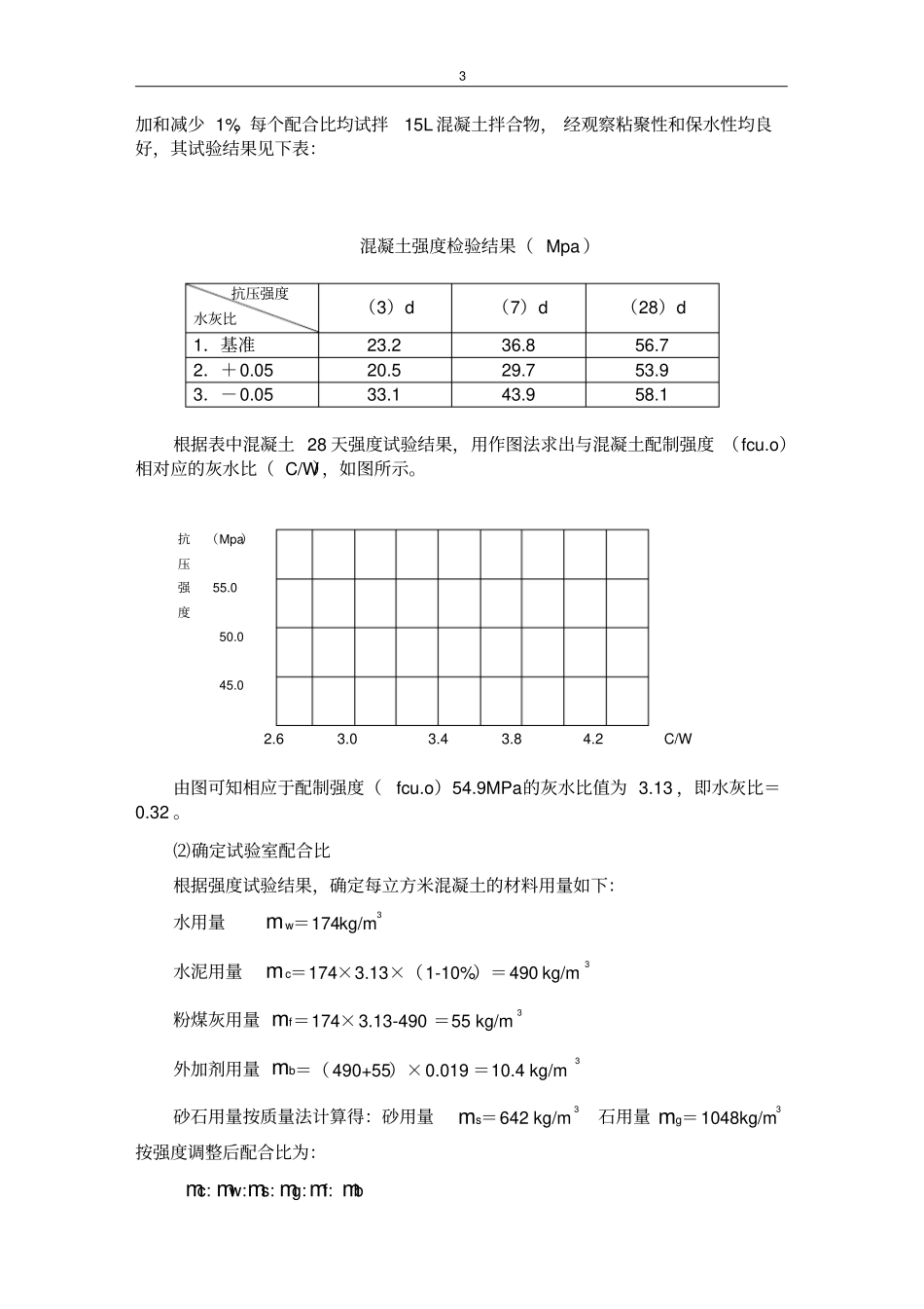 完整版C45砼配合比设计_第3页