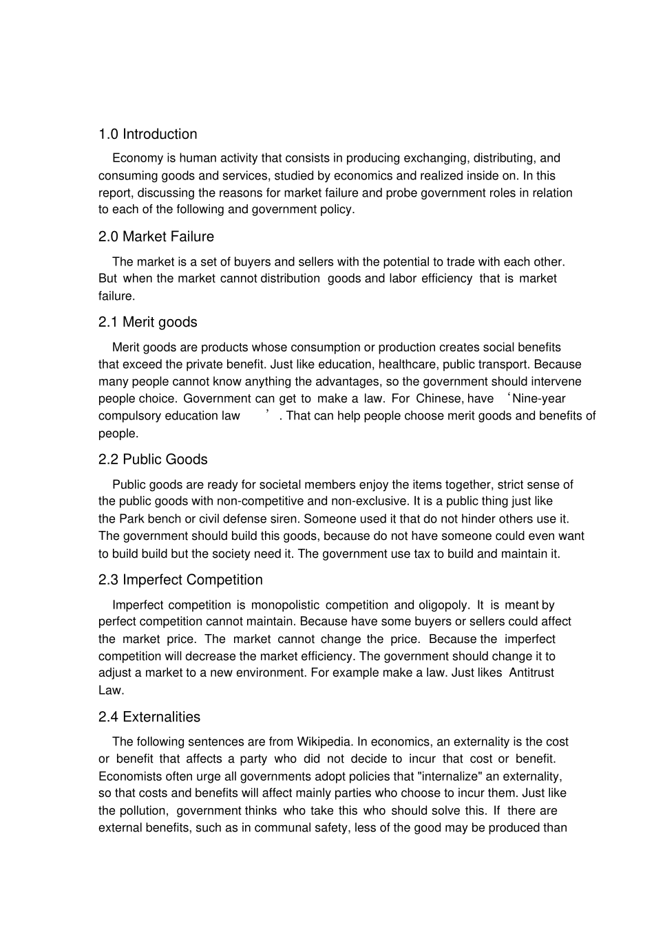 完整版HND经济学导论OUTCOME3_第3页