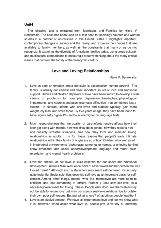 完整版LoveandLovingRelationships英汉双语完美版