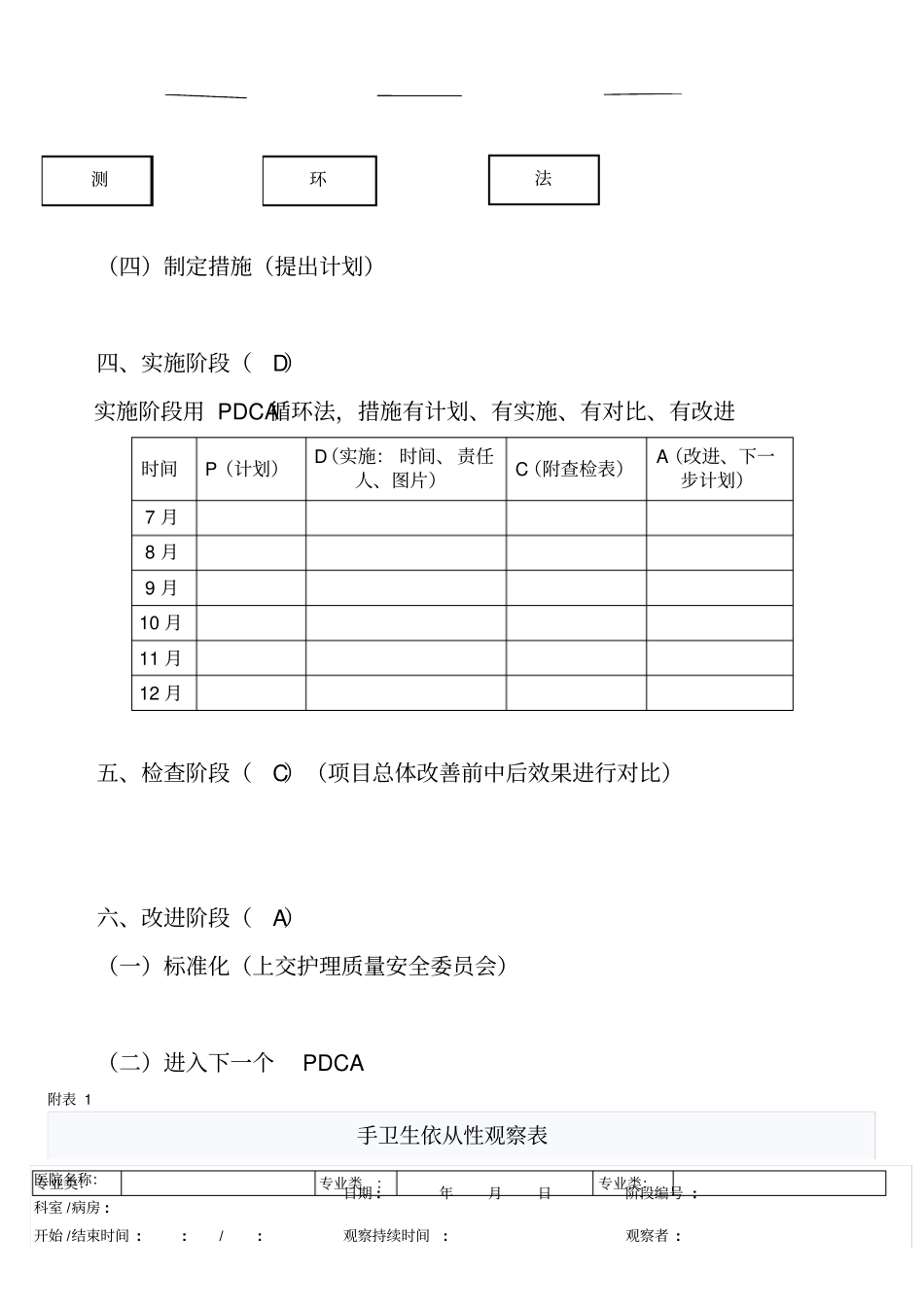 完整版PDCA项目改善报告书_第3页