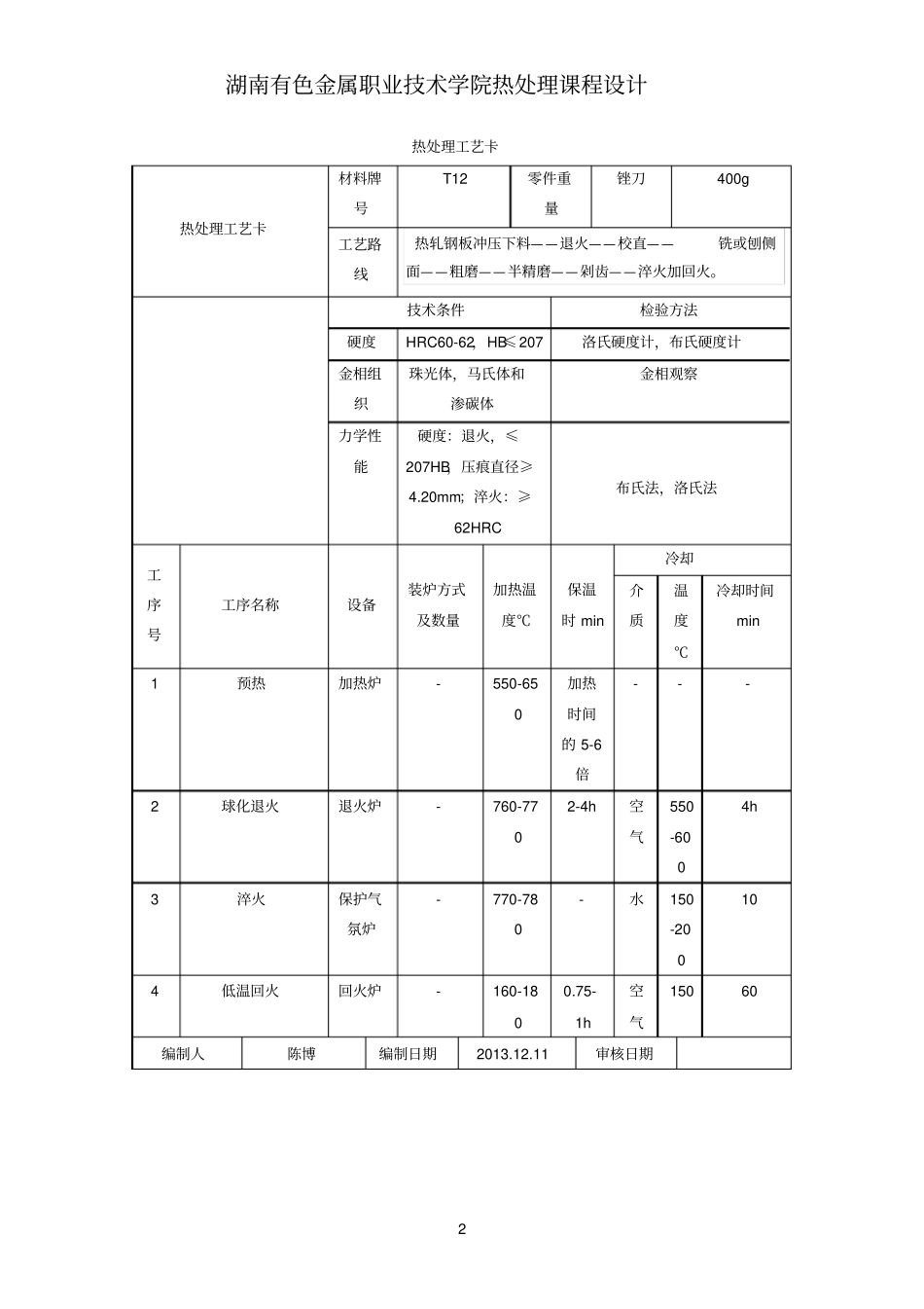 完整版T12钢热处理工艺_第3页