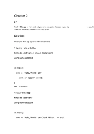 完整版Thinking_in_C++_annotated_solution_guidecharpter_2